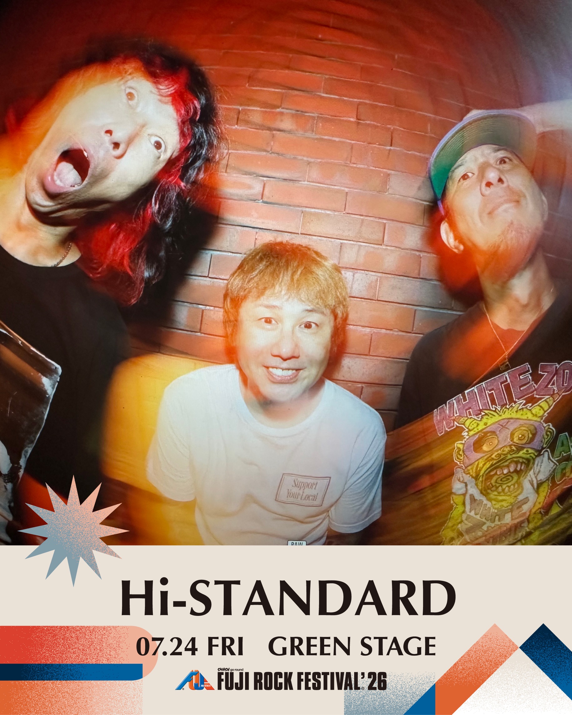 FUJI ROCK FESTIVAL'26 Hi-STANDARD 【GREEN STAGE】 - Hi-STANDARD